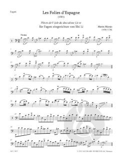 Les folies d'Espagne von Marin Marais 