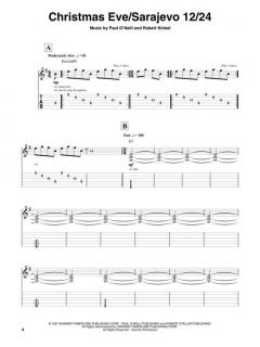 Guitar Play-Along Vol.173: Trans-Siberian Orchestra von Trans-Siberian Orchestra 