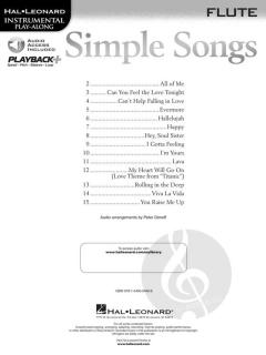 Simple Songs - Flute 