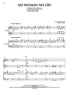 Bob Marley for Piano Duet von B. Marley 