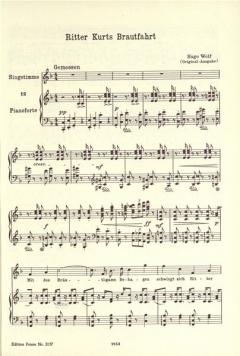 Goethe-Lieder Band 2 von Hugo Wolf 