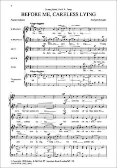 Before Me Careless Lying (Herbert Howells) 