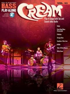 Bass Play-Along Vol. 52 (Cream) 