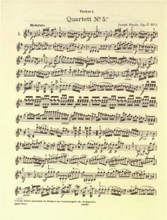30 berühmte Streichquartette Band 1 von Joseph Haydn im Alle Noten Shop kaufen (Stimmensatz)