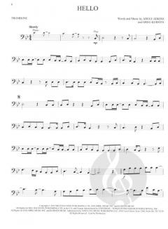 Adele - Instrumental Play Along for Trombone 