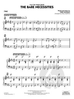 The Bare Necessities von Terry Gilkyson (Download) 