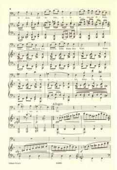4 Ernste Gesänge op. 121 von Johannes Brahms 