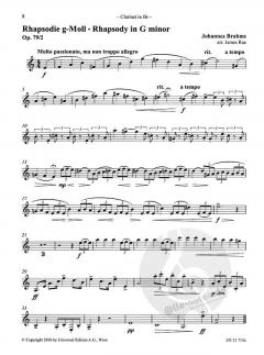 Clarinet Album von Johannes Brahms 