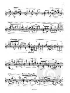 Sonate op. 1 von Alban Berg 