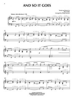Billy Joel for Classical Piano von B. Joel 