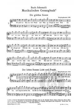 69 geistliche Lieder und Arien von Johann Sebastian Bach 