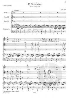25 ausgewählte Werke für Männerstimmen (Franz Schubert) 