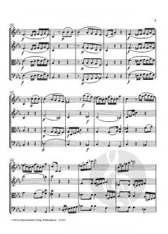 Streichquartett Nr. 3 Es-Dur von Juan Crisostomo de Arriaga im Alle Noten Shop kaufen (Partitur)