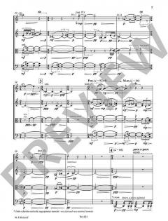 Streichquartett Nr. 2 von Valentin Silvestrov für 2 Violinen, Viola und Violoncello im Alle Noten Shop kaufen