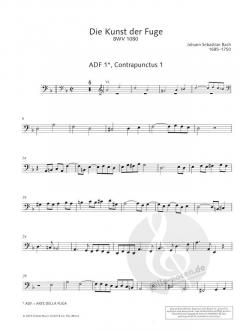 Die Kunst der Fuge BWV 1080 von Johann Sebastian Bach 
