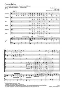 Beatus Primo SV 268 von Claudio Monteverdi (Download) 