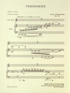 Persephone op. 154 von Alan Hovhaness 