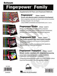 Fingerpower Etudes Level 1 von Wesley Schaum 