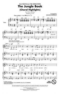 Choral Highlights from 'The Jungle Book' (Download) 