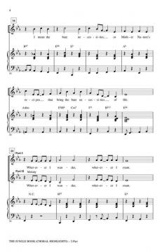 Choral Highlights from 'The Jungle Book' (Download) 