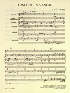 Concerto in Slendro (Lou Harrison) 