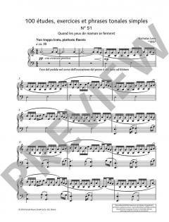 100 études, exercises et phrases tonales simples Vol. 2 von Nicholas Lens 