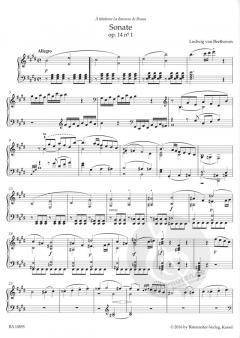 2 Sonaten E-Dur, G-Dur op. 14 von Ludwig van Beethoven (Download) 