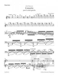 Konzert für die linke Hand von Maurice Ravel (Download) 