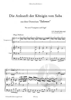 Die Ankunft der Königin von Saba von Georg Friedrich Händel 