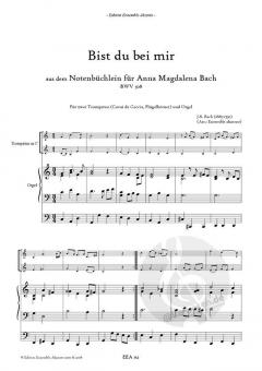 Bist du bei mir von Johann Sebastian Bach (Download) 