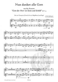 Nun danket alle Gott von Johann Sebastian Bach (Download) 