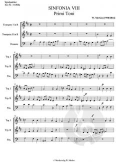 Sinfonia 8 primi toni (Wolfgang Merkes) 