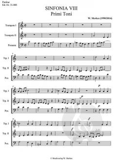 Sinfonia 8 primi toni (Wolfgang Merkes) 