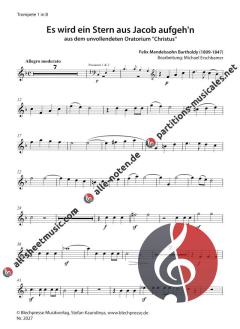 Es wird ein Stern (Felix Mendelssohn Bartholdy) 