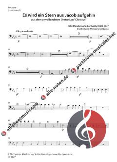 Es wird ein Stern (Felix Mendelssohn Bartholdy) 