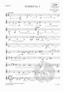 Echoes No. 3 von Miklós Kocsár 