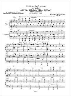Parafrasi da concerto von Sergio Calligaris 