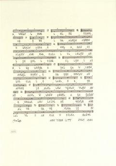 Litany For The Whale von John Cage 
