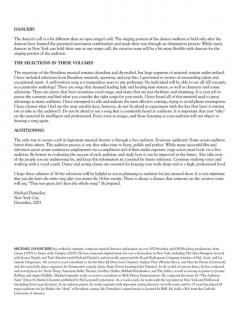 The 16-Bar Theatre Audition Tenor 16 Bar 