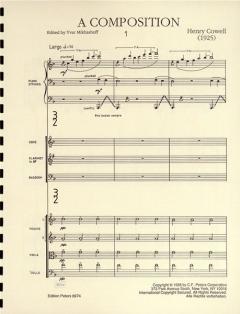 A Composition von Henry Cowell 