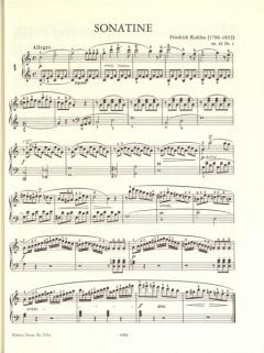 Sonatinen Band 1 von Friedrich Kuhlau 