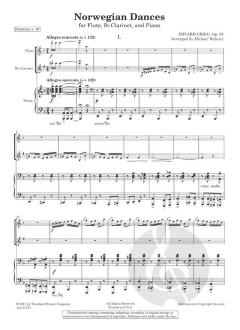 Norwegian Dances (Edvard Grieg) 