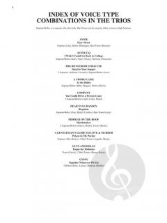 Singer's Musical Theatre Anthology: Trios 