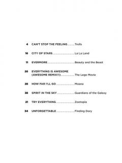 Modern Movie Favorites for Five-Finger Piano 