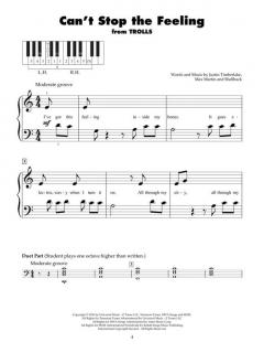 Modern Movie Favorites for Five-Finger Piano 