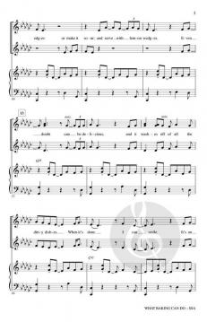 What Baking Can Do (from Waitress) (Sara Bareilles) 
