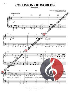 Cars - Easy Piano Collection 