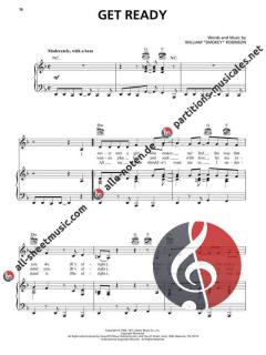 Sheet Music Collection von Smokey Robinson 