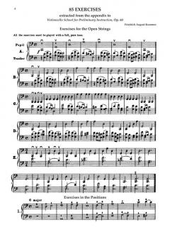 Selected Pupil/Teacher Cello Duets von Friedrich August Kummer im Alle Noten Shop kaufen