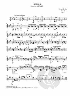 Fantasias Band 3 von Fernando Sor 